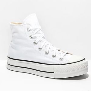 Converse Chuck Taylor High Top Platform Shoes Womens 8.5